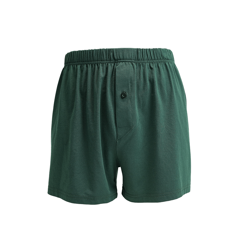 Bamboo Viscose CottonとSpandexの男性用ボクサー 